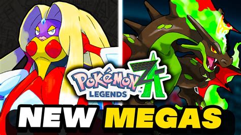 One New Mega Evolution in Pokemon Legends Z.